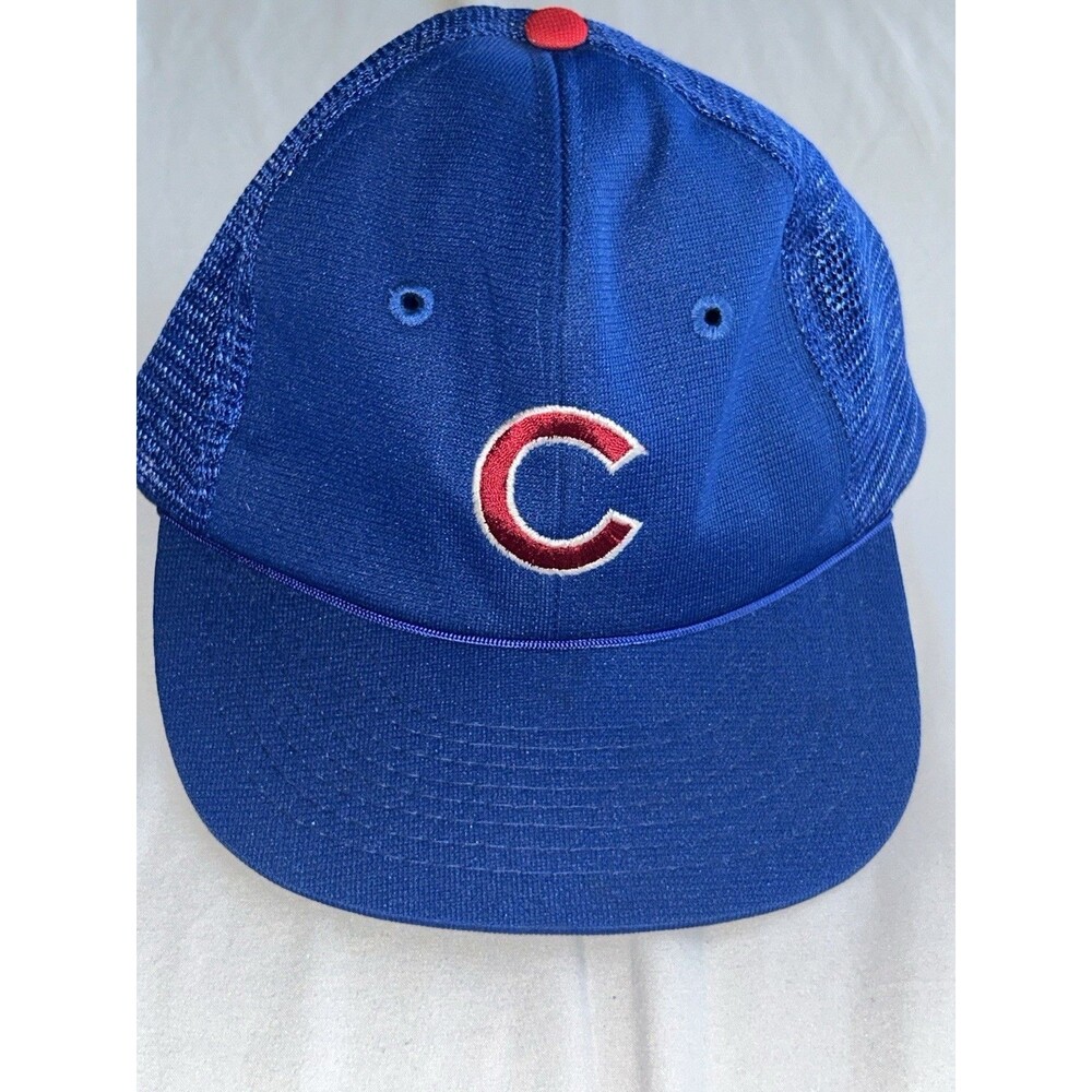 VTG Cubs blue Twins Enterprise Snapback S-M Trucker Hat